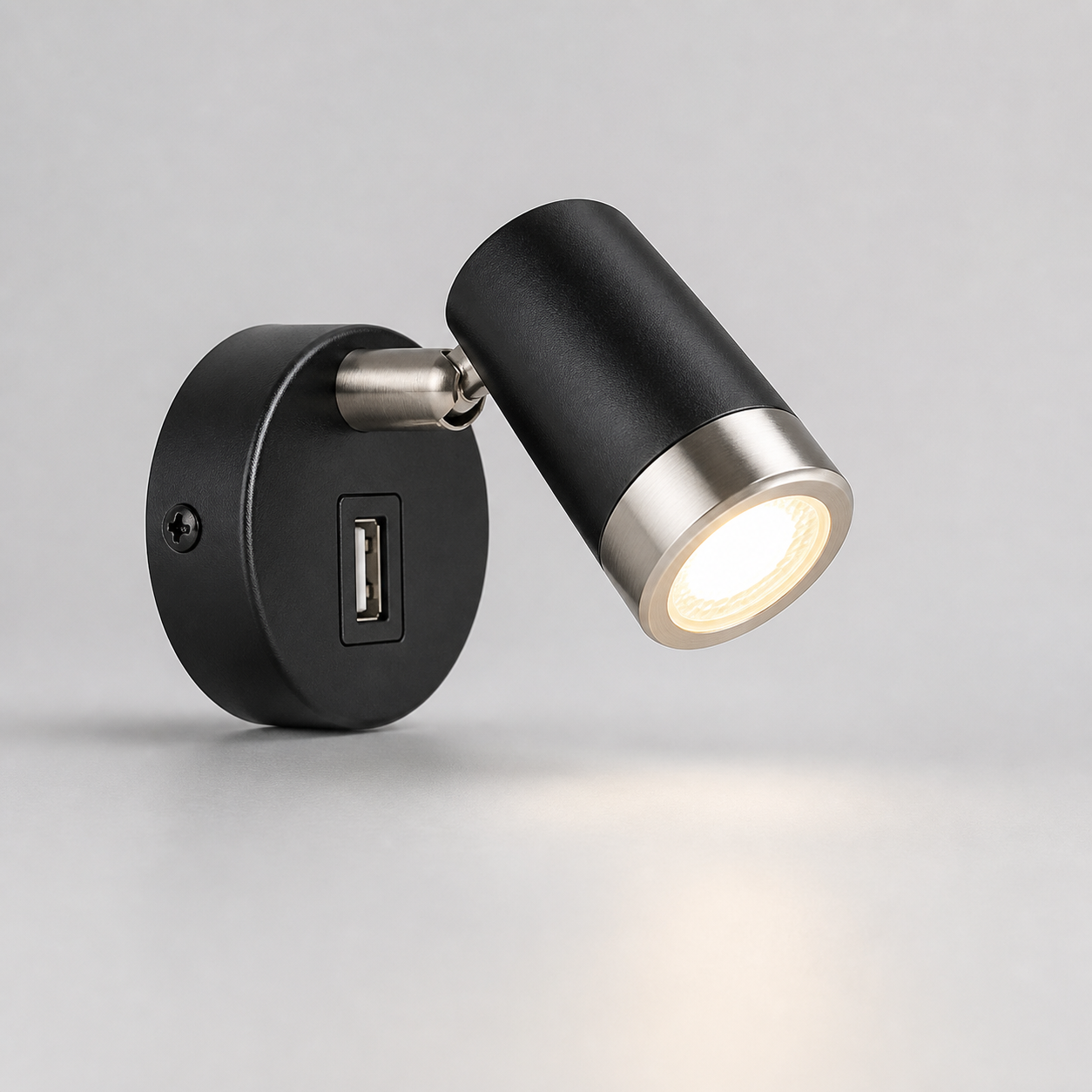 Premium 12V LED RV Reading Light with USB Charger